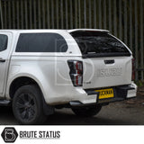 Isuzu D-Max 2021-2024 Truckman Grand Hardtop Canopy - Remote Locking & Roof Bars