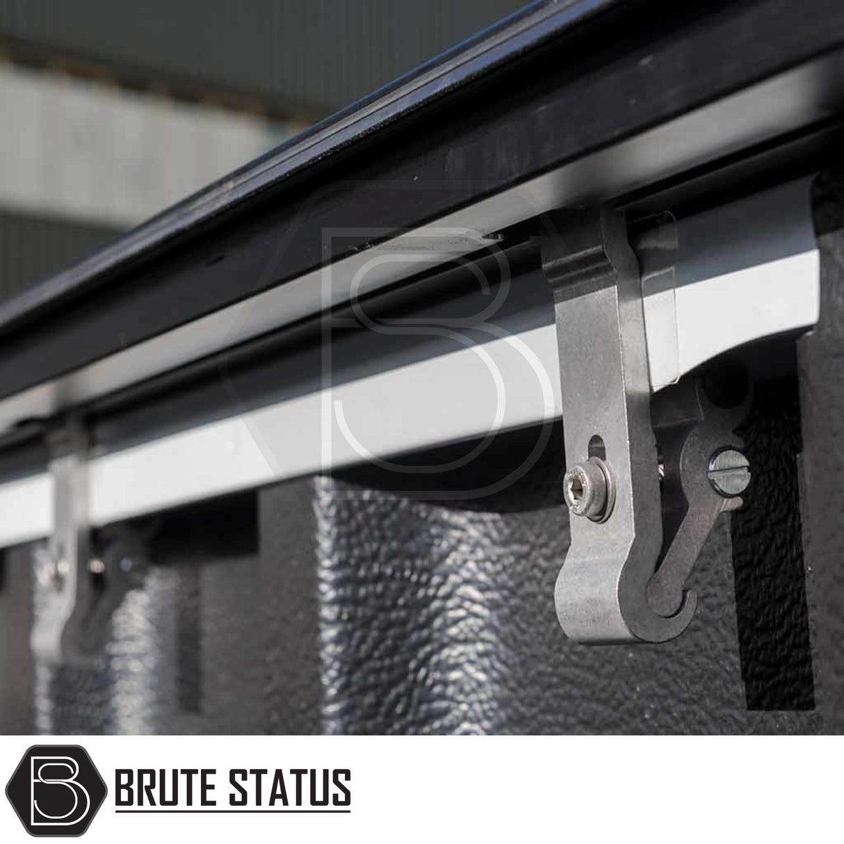 Ford Ranger 2012-2022 T6, T7, T8 Mountain Top Tonneau Cover Roller Shutter (Silver)