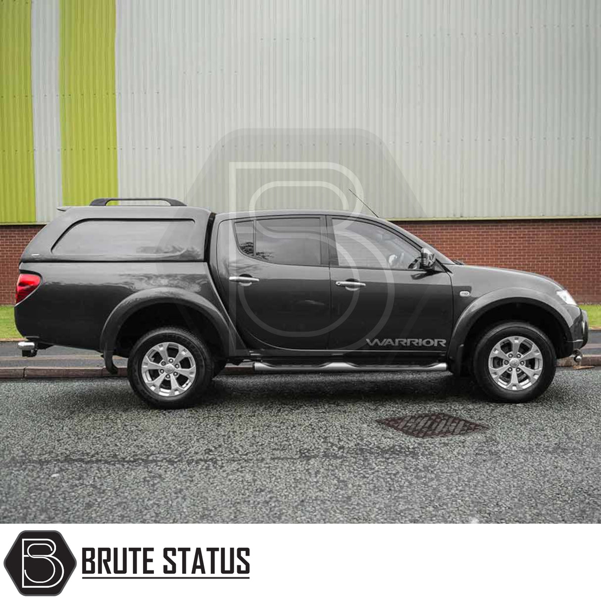 Mitsubishi L200 2010-2015 Series 4 Long Bed Truckman L-Series Hardtop Canopy - Remote Locking