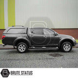 Mitsubishi L200 2010-2015 Series 4 Long Bed Truckman L-Series Hardtop Canopy - Remote Locking