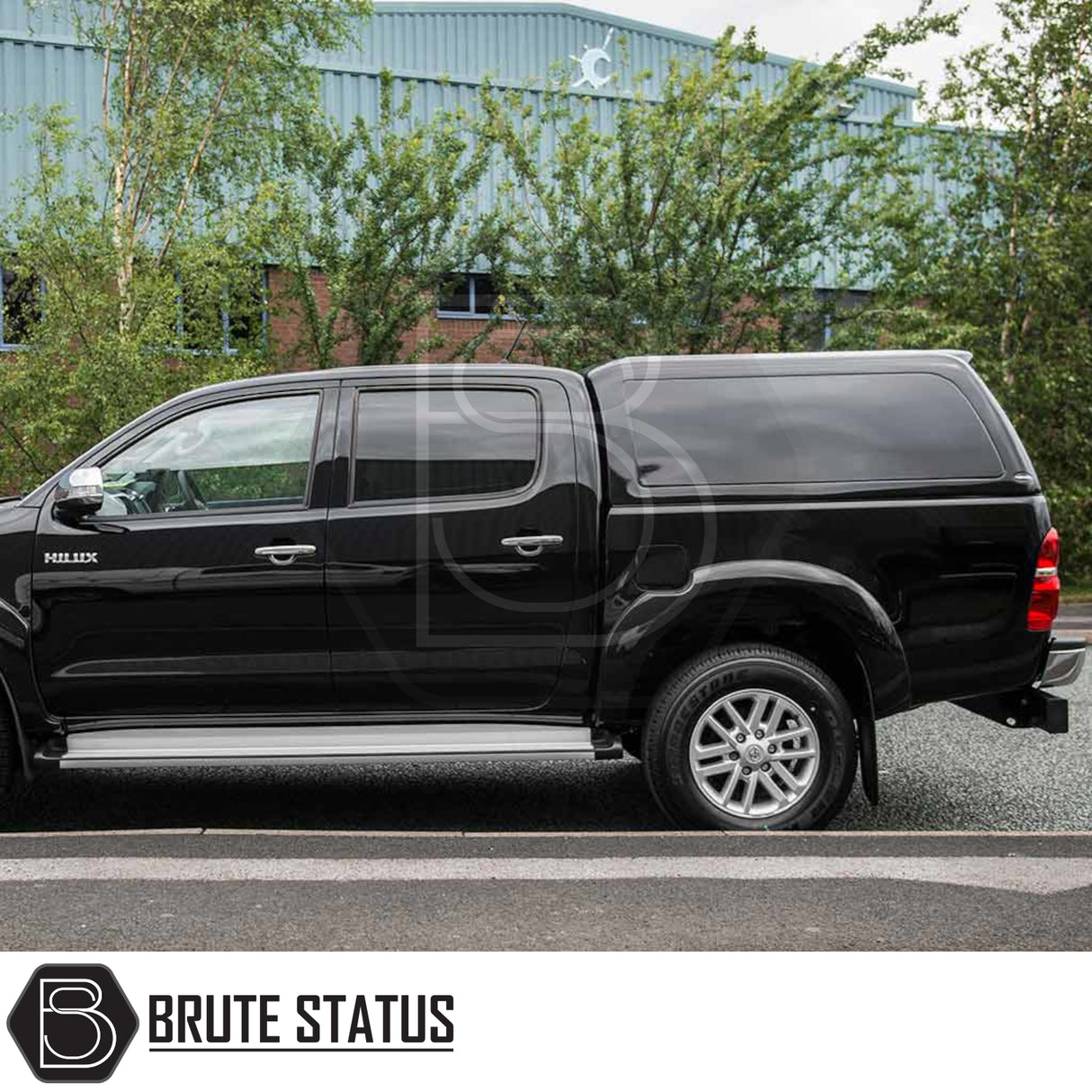 Toyota Hilux 2005-2016 MK6, MK7 Truckman RS Hardtop Canopy - Solid Rear Window