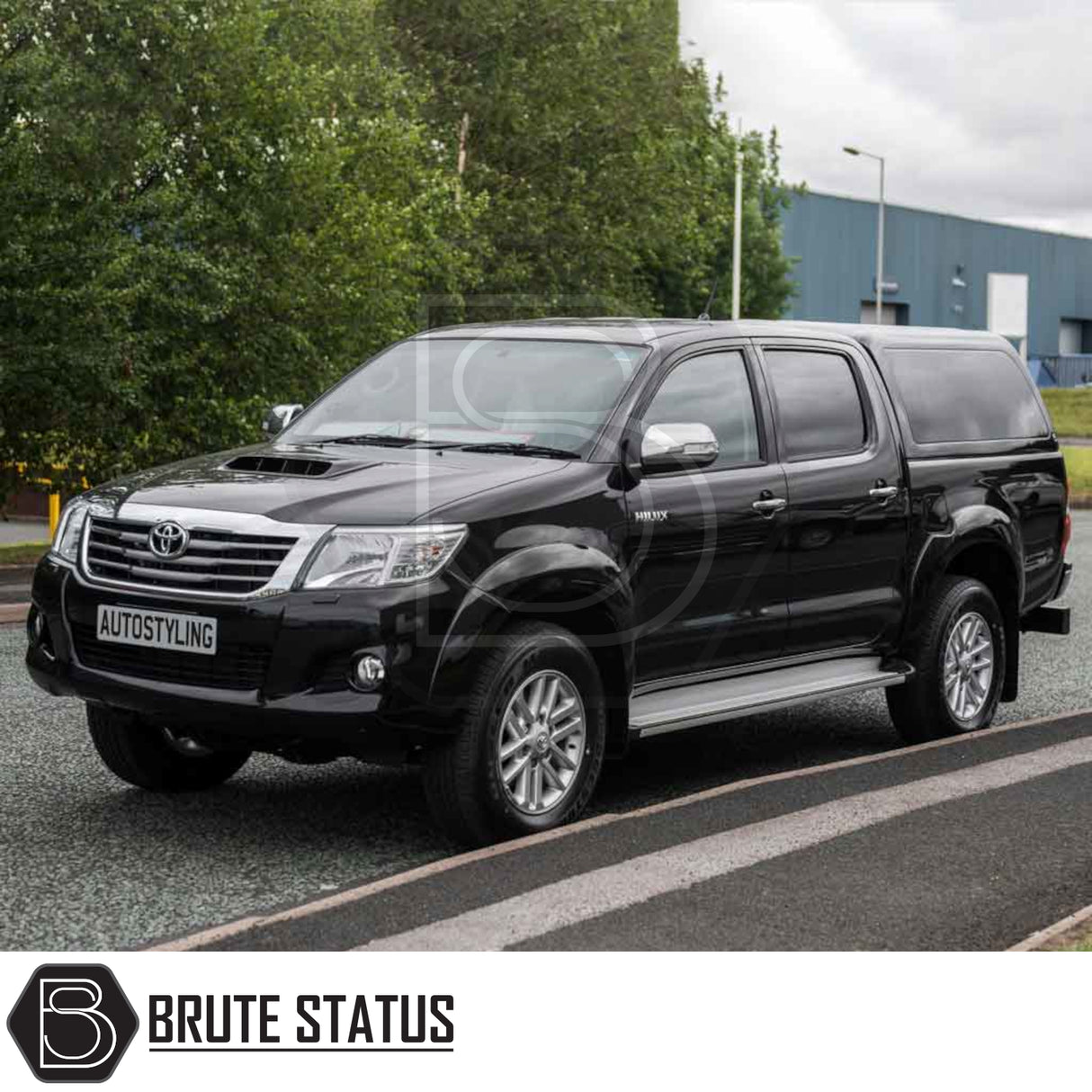 Toyota Hilux 2005-2016 MK6, MK7 Truckman RS Hardtop Canopy - Solid Rear Window