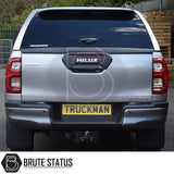 Toyota Hilux Invincible X 2016+ MK8, MK9 Truckman GLS Hardtop Canopy - Remote Locking