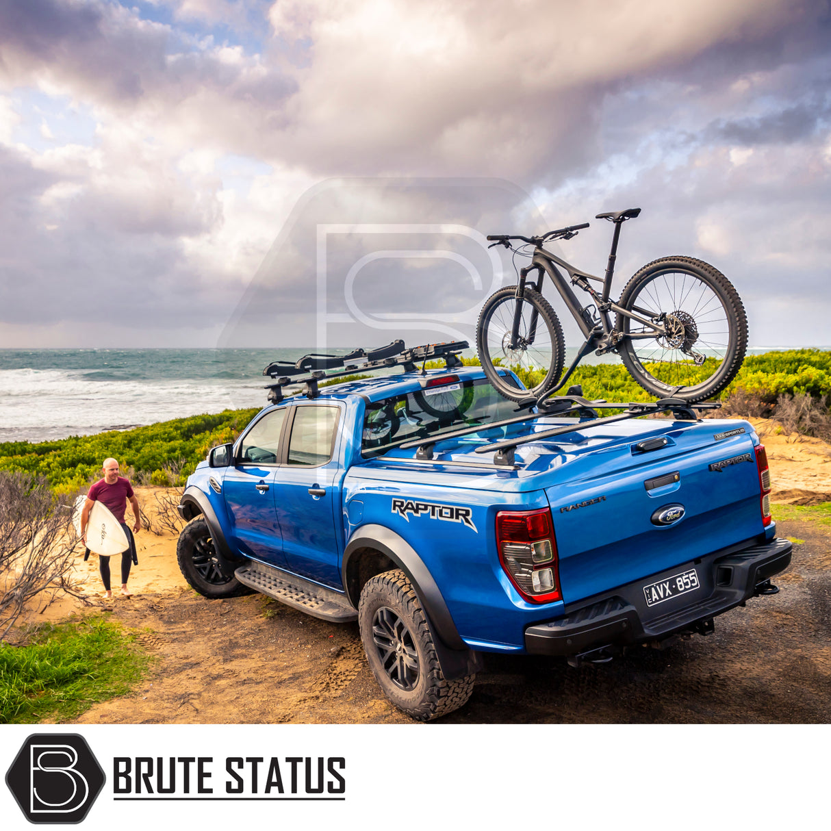 Ford Ranger 2023+ T9 ARB SportLid Tonneau Cover Double Cab