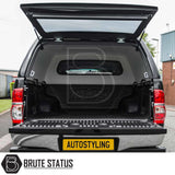 Toyota Hilux 2005-2016 MK6, MK7 Truckman RS Hardtop Canopy - Glazed Rear Window