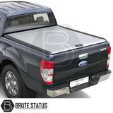 Ford Ranger 2012-2022 T6, T7, T8 Mountain Top Tonneau Cover Roller Shutter (Silver)