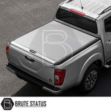 Nissan Navara 2015-2023 NP300 Mountain Top Tonneau Cover Roller Shutter (Silver)