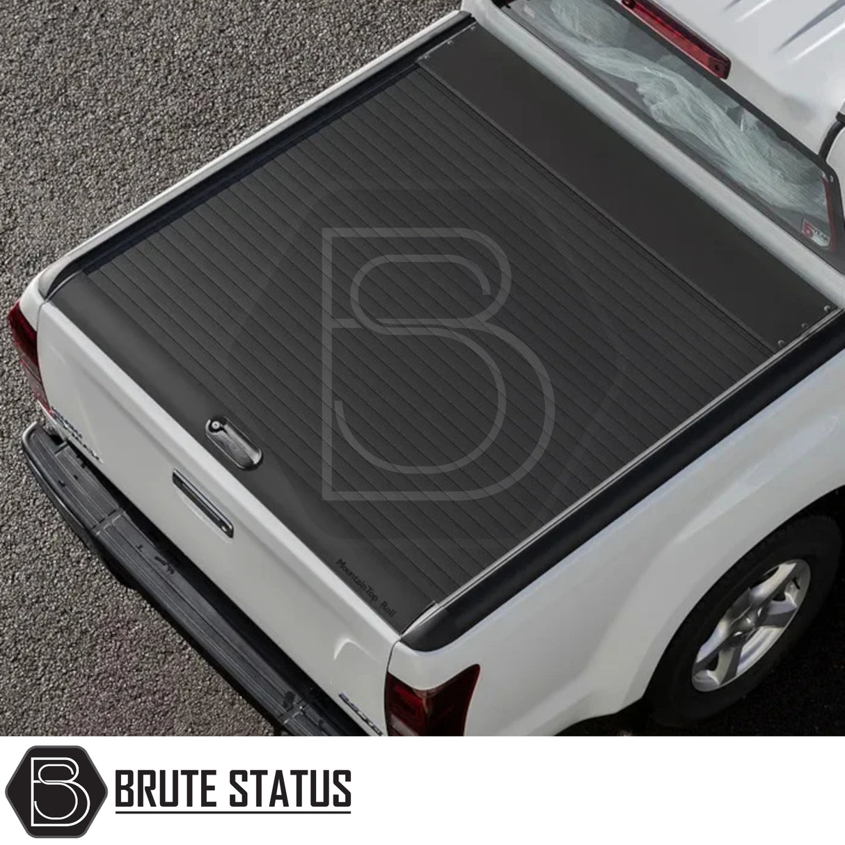 Isuzu D-Max 2021+ Mountain Top Tonneau Cover Roller Shutter (Black)