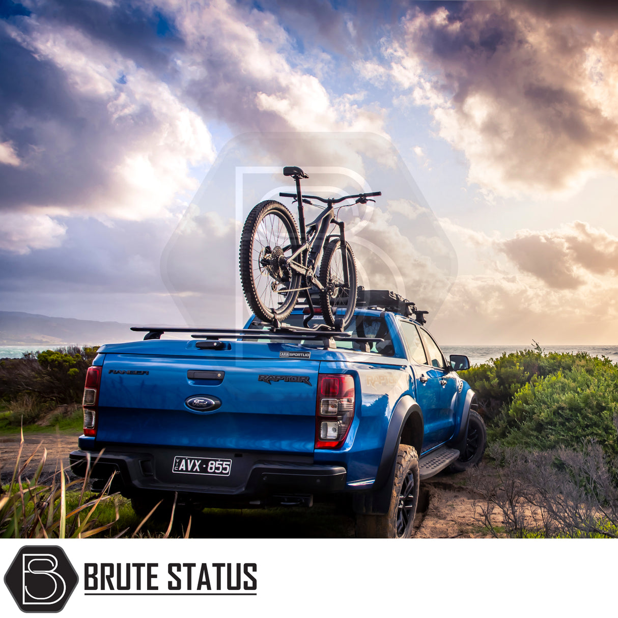 Ford Ranger 2023+ T9 ARB SportLid Tonneau Cover Double Cab