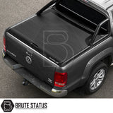 Volkswagen Amarok 2010-2022 Mountain Top Tonneau Cover Roller Shutter (Black)