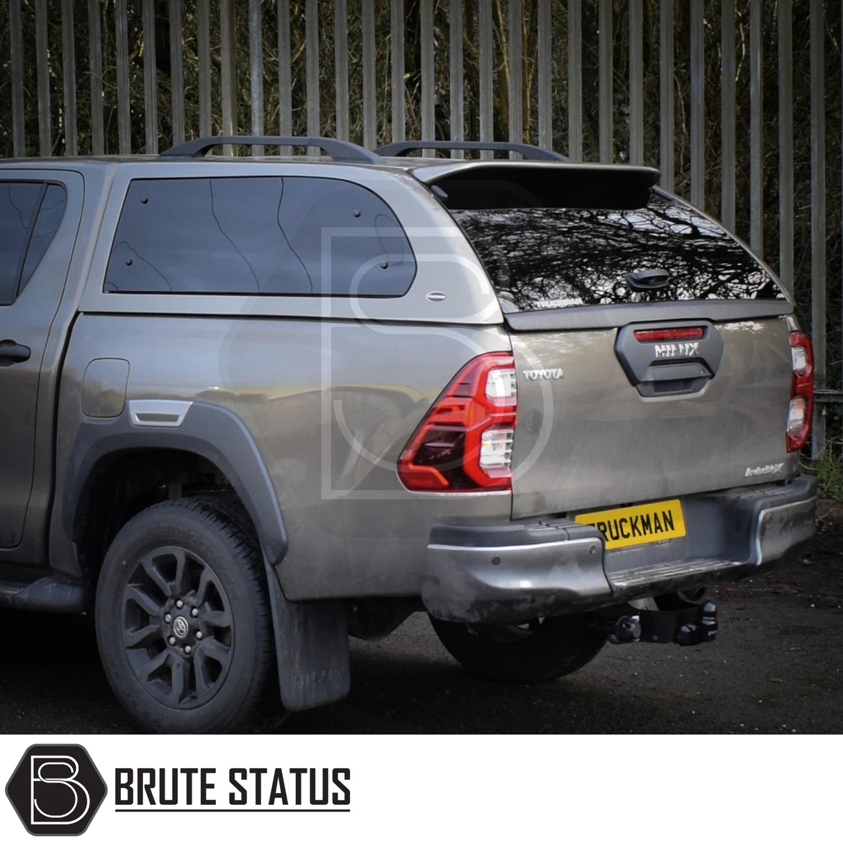 Toyota Hilux Invincible X 2016+ MK8, MK9 Truckman Grand Hardtop Canopy - Remote Locking