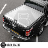 Fiat Fullback/ Mitsubishi L200 2015-2021 Series 5, Series 6 Mountain Top Tonneau Cover Roller Shutter (Silver)