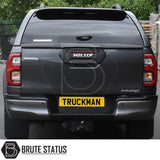 Toyota Hilux Invincible X 2016+ MK8, MK9 Truckman Grand Hardtop Canopy - Remote Locking