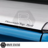 Maxus T90EV 2021+ Mountain Top Tonneau Cover Roller Shutter (Silver)