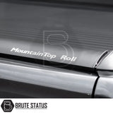 Isuzu D-Max 2021+ Mountain Top Tonneau Cover Roller Shutter (Black)