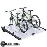 Toyota Hilux 2016+ MK8, MK9 Mountain Top Tonneau Cover Roller Shutter Cargo Carrier Cross Bars (Silver)