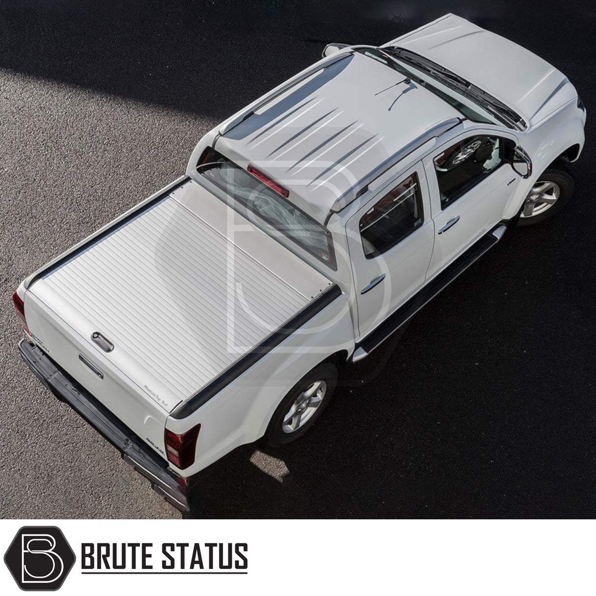 Isuzu D-Max 2012-2021 Mountan Top Tonneau Cover Roller Shutter (Silver)