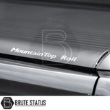 Maxus T90EV 2021+ Mountain Top Tonneau Cover Roller Shutter (Black)