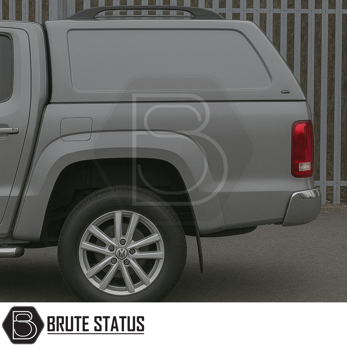 Volkswagen Amarok 2010-2022 Truckman RS Hardtop Canopy - Solid Rear Window