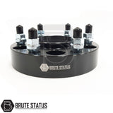 Isuzu D-Max 2021 onwards hubcentric 35mm wheel spacers set of 4 with pre-installed M12 x 1.5 grade 10.9 studs and wheel nuts