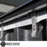 Ford Ranger 2012-2022 T6, T7, T8 Mountain Top Tonneau Cover Roller Shutter (Black)