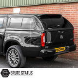 Mercedes X-Class 2017-2020 Truckman GLS Hardtop Canopy - Remote Locking & Roof Bars