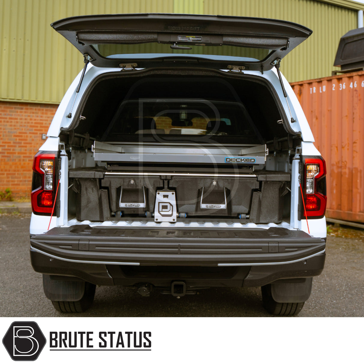 Ford Ranger 2023+ T9 Truckman RS Hardtop Canopy - Glazed Rear Window & Remote Locking