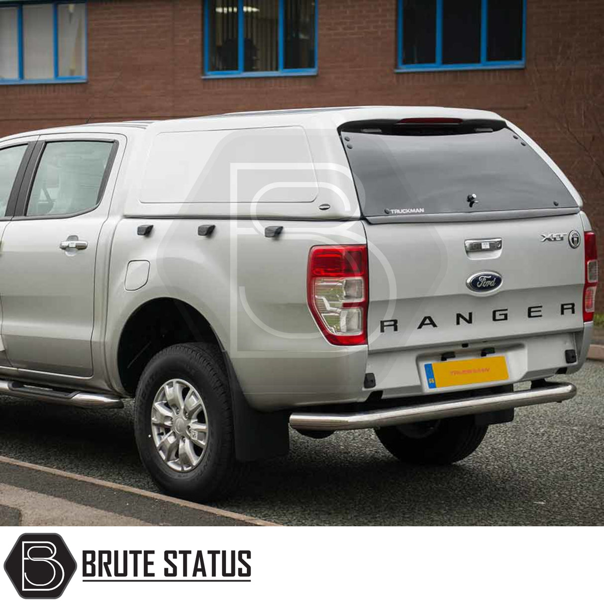 Ford Ranger 2012-2022 T6, T7, T8 Truckman RS Hardtop Canopy - Solid Rear Window