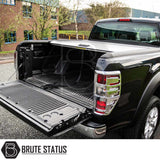 Ford Ranger 2012-2022 T6, T7, T8 Mountain Top Tonneau Cover Roller Shutter (Silver)