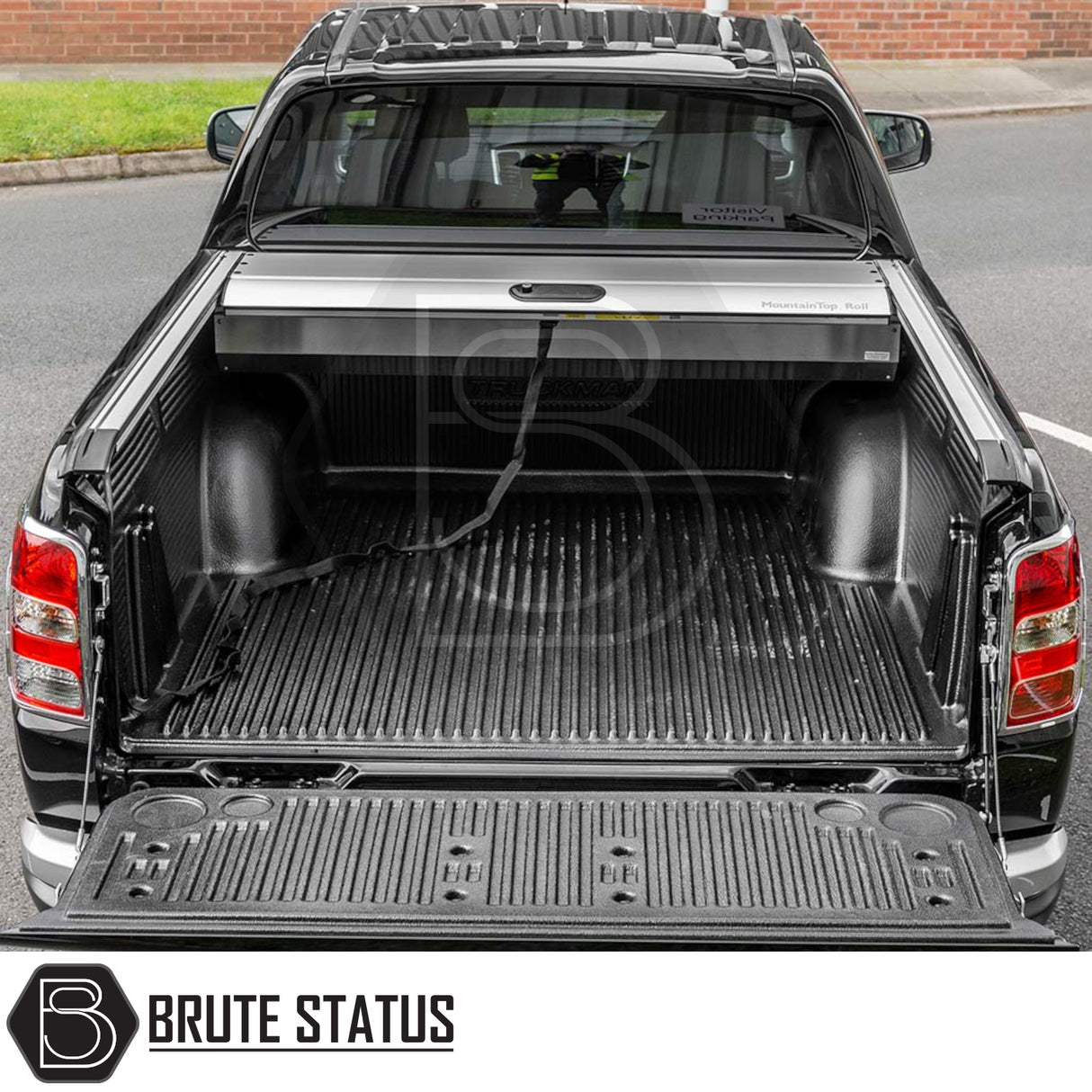 Fiat Fullback/ Mitsubishi L200 2015-2021 Series 5, Series 6 Mountain Top Tonneau Cover Roller Shutter (Silver)