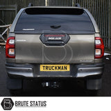 Toyota Hilux Invincible X 2016+ MK8, MK9 Truckman Grand Hardtop Canopy - Remote Locking