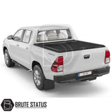 Volkswagen Amarok 2017-2022 Aventura Mountain Top Tonneau Cover Roller Shutter (Black)