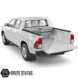 Volkswagen Amarok 2017-2022 Canyon Mountain Top Tonneau Cover Roller Shutter (Silver)