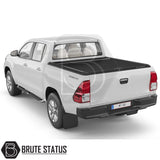 Volkswagen Amarok 2010-2022 Mountain Top Tonneau Cover Roller Shutter (Black)