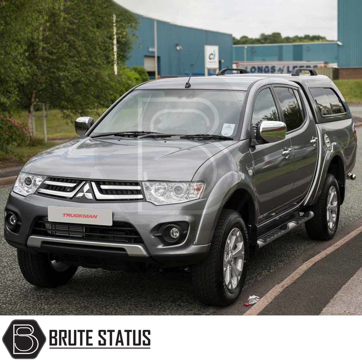 Mitsubishi L200 2010-2015 Series 4 Long Bed Truckman GLS Hardtop Canopy - Remote Locking