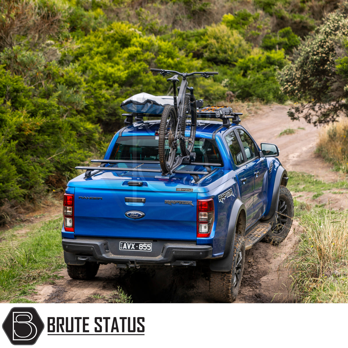 Ford Ranger 2023+ T9 ARB SportLid Tonneau Cover Double Cab