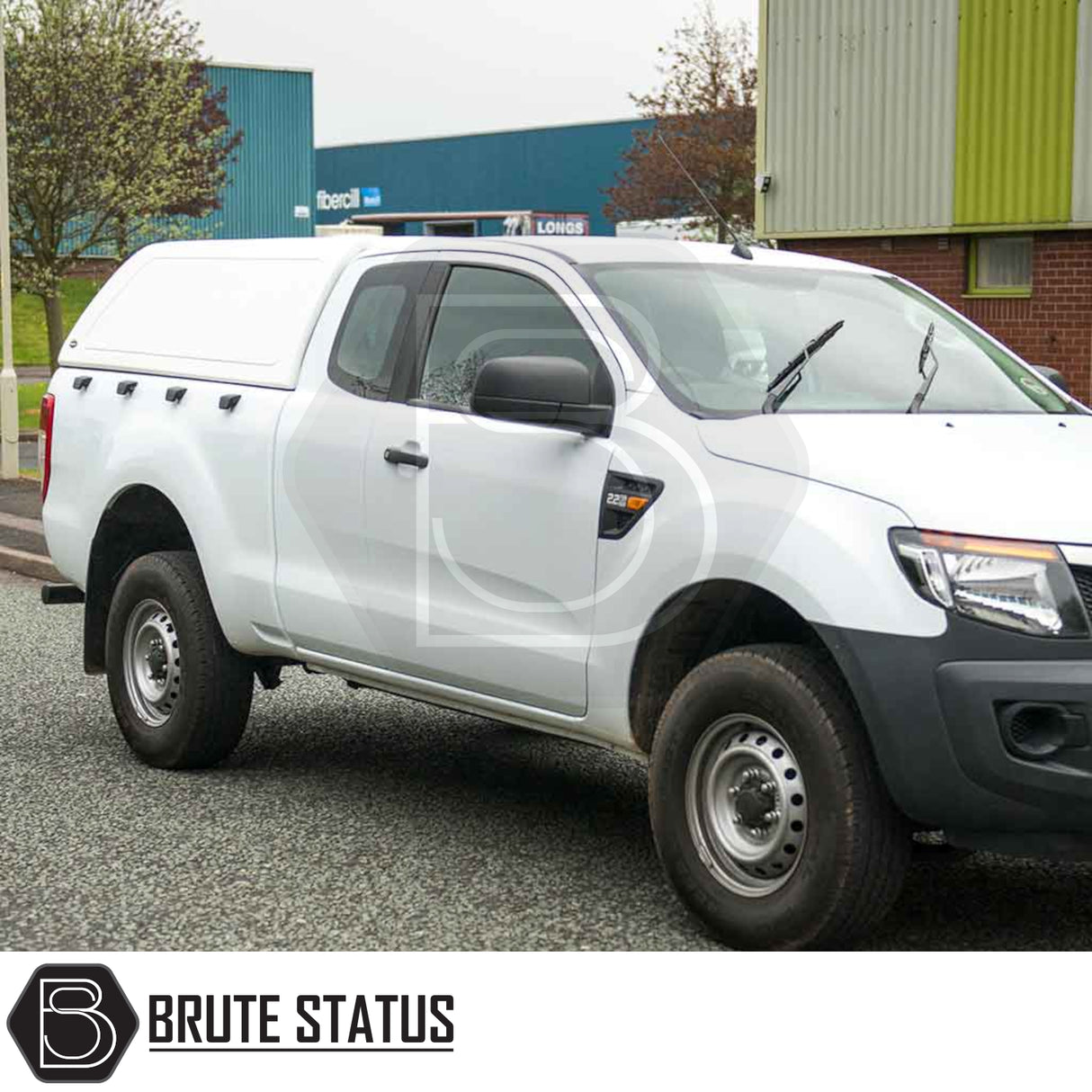 Ford Ranger 2012-2022 T6, T7, T8 Truckman RS Hardtop Canopy - Solid Rear Window & Remote Locking