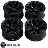 Hawke AWD 6YR 20-inch wheels in gloss or matte black designed for pickup trucks, SUVs and off-road applications