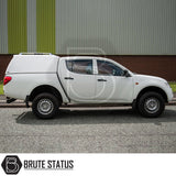 Mitsubishi L200 2010-2015 Series 4 Long Bed Truckman RS Hardtop Canopy - Glazed Rear Window