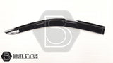 Mercedes X-Class 2017-2020 Window Deflector Sun Shade, a sleek black acrylic accessory enhancing aerodynamics and style, designed for easy installation and durability.