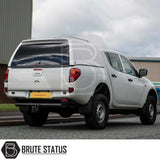 Mitsubishi L200 2010-2015 Series 4 Long Bed Truckman RS Hardtop Canopy - Glazed Rear Window