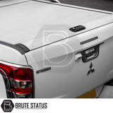 Fiat Fullback/ Mitsubishi L200 2015-2021 Series 5, Series 6 Mountain Top Tonneau Cover Roller Shutter (Silver)