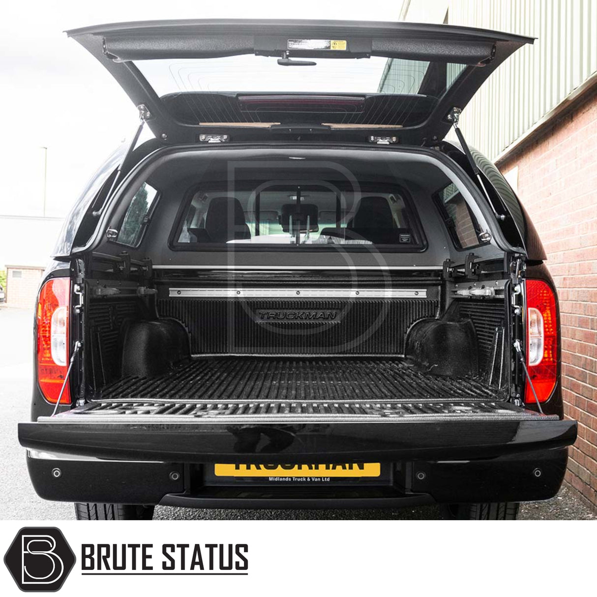 Mercedes X-Class 2017-2020 Truckman GLS Hardtop Canopy - Remote Locking & Roof Bars