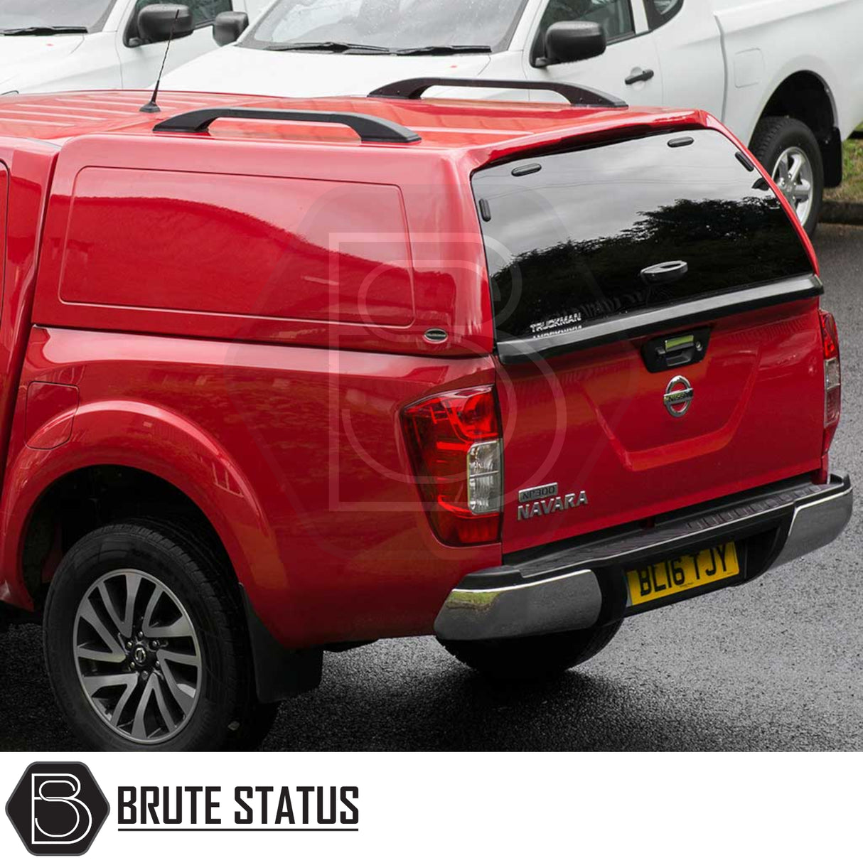 Nissan Navara 2015-2023 NP300 Truckman RS Hardtop Canopy - Glazed Rear Window &  Remote Locking