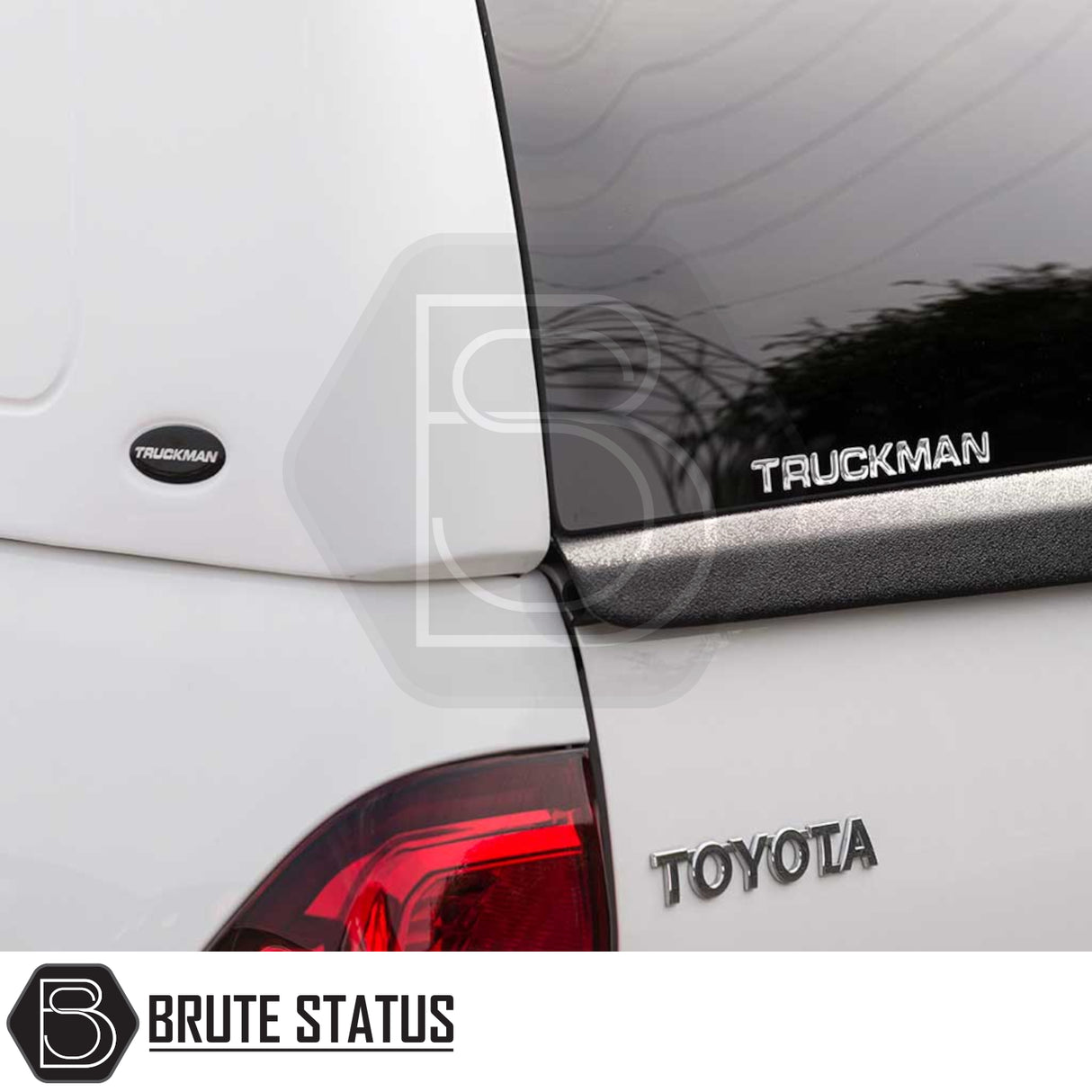 Toyota Hilux 2016+ MK8, MK9 Truckman RS Hardtop Canopy - Glazed Rear Window & Remote Locking