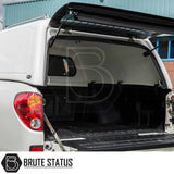 Mitsubishi L200 2010-2015 Series 4 Long Bed Truckman RS Hardtop Canopy - Glazed Rear Window