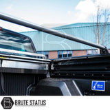 Ford Ranger 2012-2022 T6, T7, T8 Mountain Top Tonneau Cover Roller Shutter Cargo Carrier Cross Bars (Silver)