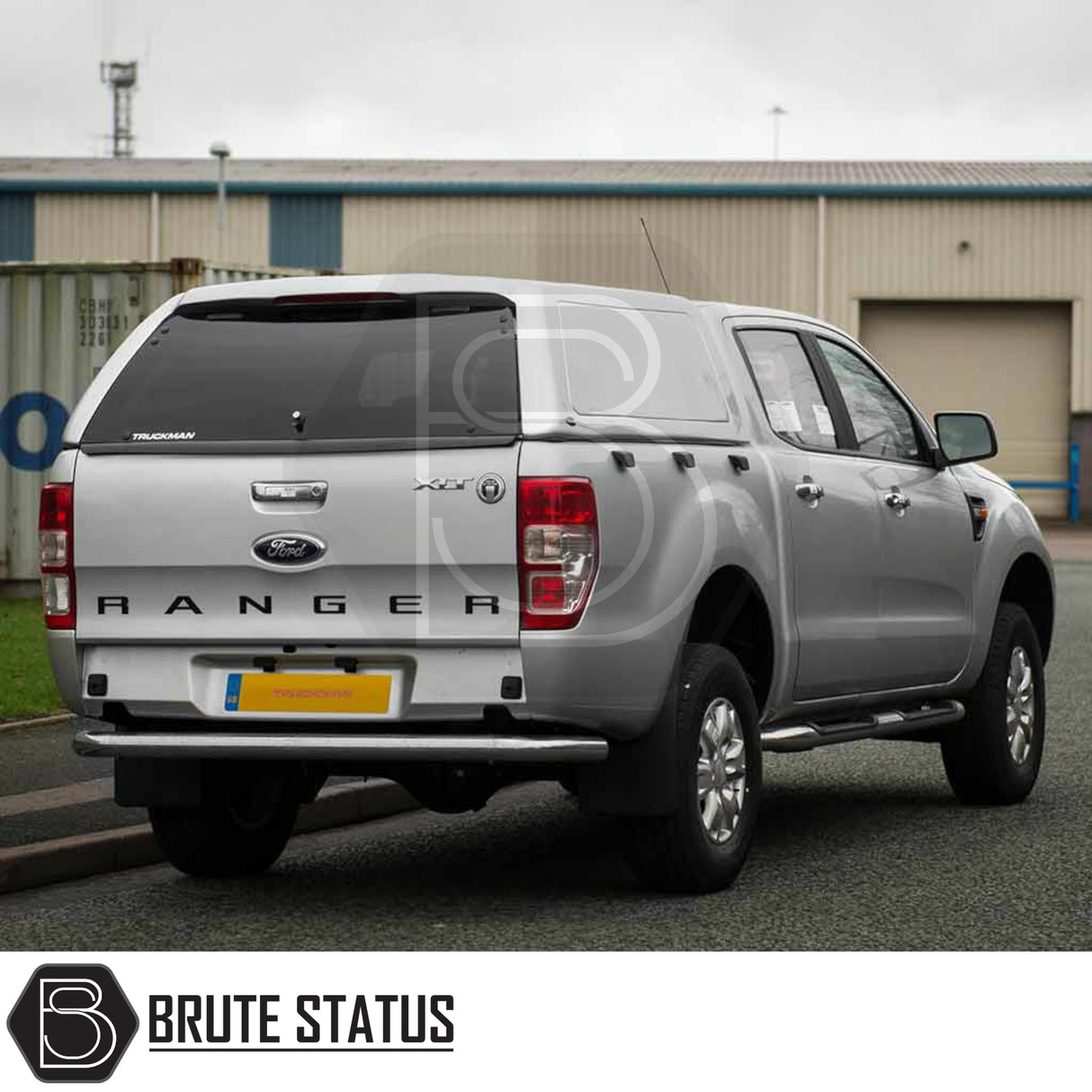 Ford Ranger 2012-2022 T6, T7, T8 Truckman RS Hardtop Canopy - Solid Rear Window