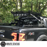 Fiat Fullback 2015-2019 S10 Combat Roll Bar with Storage Basket in matte black 