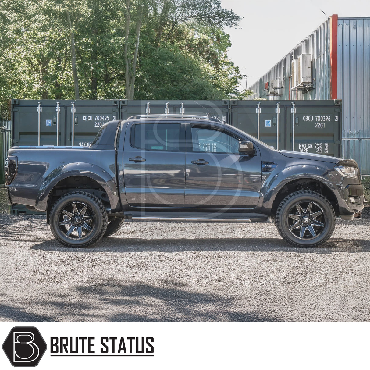 Fitted Set of four Axe AT3 20x9.5 or 20x10 alloy wheels in Gloss Black with Milled Highlights or Satin Black, featuring 6x139.7 or 6x114.3 PCD, ET-19 or ET15 offset, 106mm centre bore, and 955KG load rating. Includes wheel nuts and spigot rings. Ensure bolt pattern compatibility before purchase.